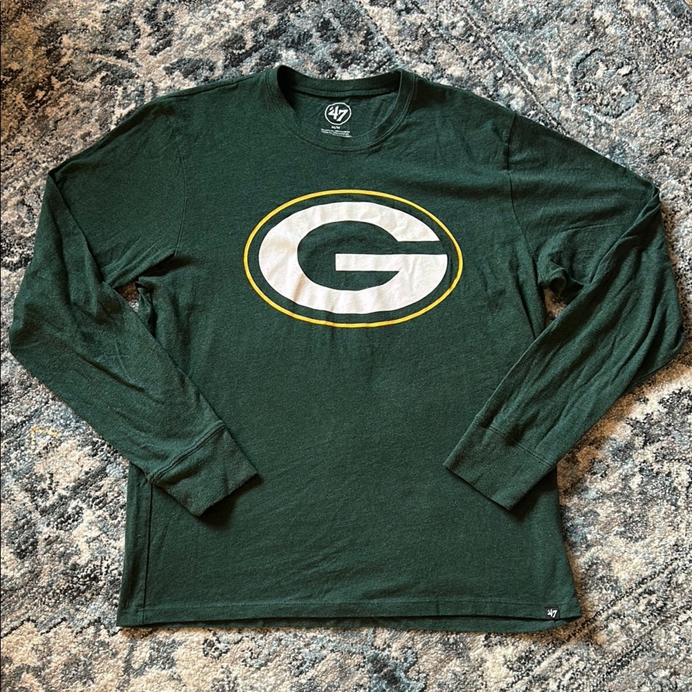47 Green Long Sleeve Packers Tee